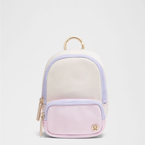Lululemon Everywhere Backpack Nano in light ivory, blissful pink, serene blue - Picture 1 of 5